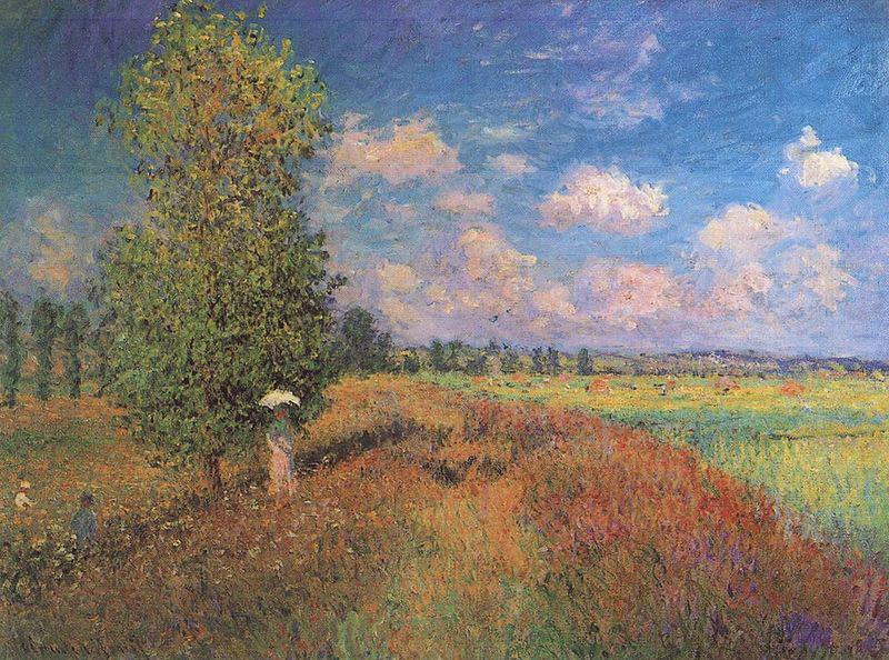 Sommer. Klatschmohnfeld, Claude Monet